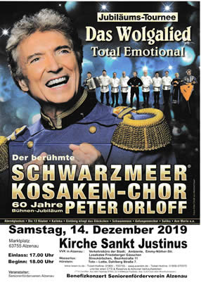 Schwarzmeerkosaken Konzert 2019